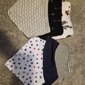 Kids Bandana Bib Set - Multicolor